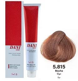 رنگ مو بدون آمونیاک موکا 5/815دنی وان 100 میل